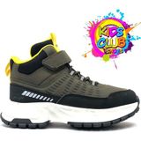KOCAMANLAR Cool Tiger Ortopedik Kaymaz Taban Unisex Çocuk Bot HAKİ