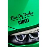 Kocamın Tasarımı Kastamonu Cide Otomobil Stickerı Kastamonu Bize De Derler Cideli 40x15 cm Araba Yazısı