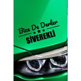 Kocamın Tasarımı Şanlıurfa Siverek Otomobil Stickerı Şanlıurfa Bize De Derler Siverekli 40x15 cm Araba Yazısı