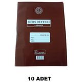 Kocaoluk 8 Derslik Yoklama Fişsiz Sınıf Defteri (10 Adet)