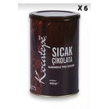 Kocatepe Kahve Sıcak Çikolata Teneke 400 Gr X 6 Adet