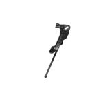 Kocatepebikeshop 26 Jant Uyumlu Bisiklet Arka Yan Ayaklık Metal Siyah Renk