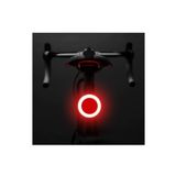 KocatepeBikeShop Bisiklet Güçlü Yuvarlak Arka Işık Usb Şarjlı Su Geçirmez 4 Mod Tüm Bisikletler Için