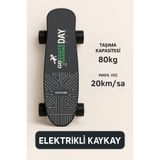 kochler Elektrikli Kaykay H2S-1 – Şehir İçi Ulaşım Aracı, Scooter Alternatifi, 20 km/h, 8 km Menzil