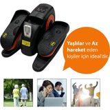 Kochler Eliptik Kondisyon Bisikleti - Oturak Kondisyon Bisikleti - Diz Dostu Egzersiz Bisikleti - Siyah