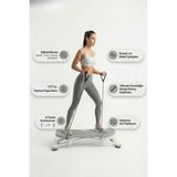 Kochler Slider Evde Kaykay Spor Aleti – Dijital Ekranlı Kaydırmalı Fitness Board, 6 Fonksiyonlu - Çok Renkli