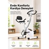 kochler X Bike Tekerlekli 3’ü 1 Arada 16 Kademeli Katlanabilir Kondisyon Bisikleti