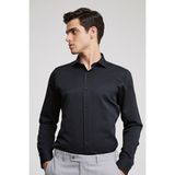 Koçmen Kocmen Slim Fit Erkek Gömlek K-0213 - Siyah