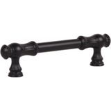 Koçsan Sehzade Kulp Lüks Country Mutfak Mobilya Dolap Çekmece Kulpu Siyah 128 mm
