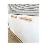 KOÇSAN SİNA Ahşap Kulp 192mm (19.2cm) Lüks Country Mutfak Mobilya Dolap Çekmece Kulbu