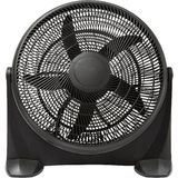 Koçtaş 50 cm Siyah Yer Tipi Vantilatör 90 W 180° Güçlü Motor ile Geniş Salınım Açısı