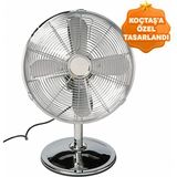 Koçtaş Krom Masa Vantilatörü 30 cm - Çok Renkli
