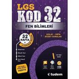 KOD 32 LGS Fen Bilimleri 32 Hafta 4 Haftalık Tekrar - Tudem Yayınları