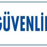 KOD:1717 Güvenlik 17.5x25 Uyarı Levhası