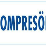 KOD:1732 Kompresör 17.5x25 Uyarı Levhası