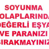 KOD:440 Soyunma Dolabı 25x35 Uyarı Levhası