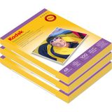 Kodak 10X15 Parlak 230 Gram İnkjet Fotoğraf Kağıdı 3'lü Paket 300 Adet Yazıcı Uyumluluğu