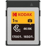 Kodak 1tb Cf Express Type B 2.0 Hafıza Kartı (1700MB/S - 1650MB/S)