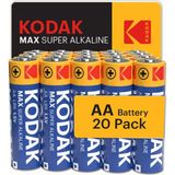 Kodak 20 Adet Alkalin Kalem Pil-Aa-Shrink