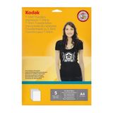 Kodak 20x30 cm 5 Sayfa Koyu Renkli Tişörtler İçin T-Shirt Transfer Kağıdı
