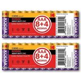 Kodak 2x12 Adet Çinko Karbon Blister İnce Pil