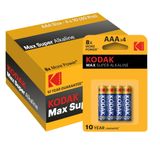 Kodak 40 Adet Max Super Alkalin İnce Pil