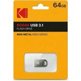 Kodak 64GB USB 3.1 Flash Bellek – Hızlı Veri Aktarım Taşınabilir USB Bellek - 64 GB