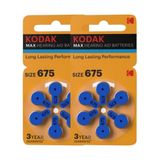 Kodak 6x2 Pr44 675 İşitme Cihaz Pili