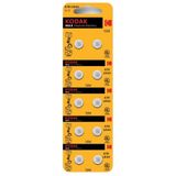 Kodak A76/lr44 10 Adet 1.5 Volt Ultra Alkaline Düğme Pil