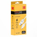 Kodak Android USB To Micro USB 1 M Şarj Kablosu