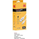 Kodak Android USB To USB-C 1 M Şarj Kablosu