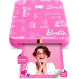 Kodak Barbie x Kodak Step Slim Kablosuz Fotoğraf Yazıcısı, Zınk 2x3 Inç Renkli Baskı, Bluetooth - Pembe