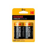 Kodak D 2 Adet Xtralife Alkalin Büyük Pil