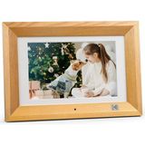 Kodak Dijital Resim Çerçevesi, 10 Inç, Uzaktan Kumandalı Ahşap Elektronik Fotoğraf Çerçevesi, 8 GB Bellek