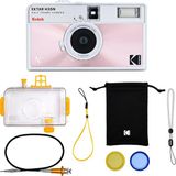 Kodak Ektar H35N Pembe Fotoğraf Makinesi + Premium Paket