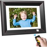 Kodak Elektronik 10,1 Inç Dijital Fotoğraf Çerçevesi, Fotoğraf Çerçevesi, IPS Ekran, Fotoğraf/müzik/video Oynatıcı/takvim/alarm, USB Veya Sd Kart Desteği, Otomatik Döndürme, Uzaktan Kumanda ile - Siyah