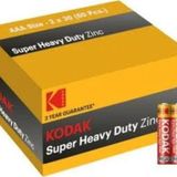 Kodak Gizzodo KAAHZ-S4 Super Heavy Duty Çinko Karbon AAA İnce Kalem Pil / Pakette 60 Adet