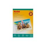 Kodak Glossy,Parlak A4 180Gr/M² Fotoğraf Kağıdı 20 Yaprak