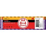 Kodak Kaahz-8 +4 Çinko Karbon Kalem Pil 3 Paket