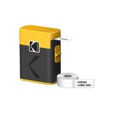 Kodak Label ERA M50 Etiket Yazıcı, Sarı Bluetooth Bağlantılı, 203 DPI Çözünürlük, Pratik ve Güvenli