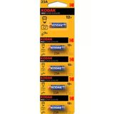 Kodak Max 23A 12V Kartela Super Alkalin Pil 5'li