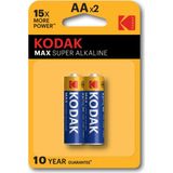 Kodak Max Alkalin Blister Kalem Pil 2 Adet