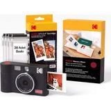 Kodak Mini Shot 2 Era Filmli Fotoğraf Makinesi + 30'lu Baskı Seti + Fotoğraf Albümü ( Kırmızı )