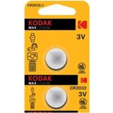 Kodak Pil Cr 2032 Baskül Pili Tartı Pili Terazi Bios Para Pili Kumanda Pili 1 Paket 2 Li - 2 Adet