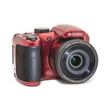 KODAK PIXPRO Astro Zoom AZ255 Dijital Fotoğraf Makinesi -16MP, 25x Optik Zoom, 3 inç LCD Ekran, 1080P Full HD Video (Kırmızı)