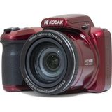 KODAK PIXPRO Astro Zoom AZ405 Dijital Fotoğraf Makinesi -20MP, 40x Optik Zoom, 3 inç LCD Ekran, 1080P Full HD Video (Kırmızı)