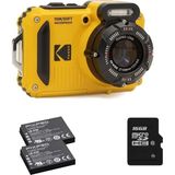Kodak Pıxpro Wpz2 15M Su Geçirmez Fotoğraf Makinesi - 2 Lityum Pil + 16GB Sd Kart - 16MP, 4x Optik - Çok Renkli