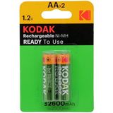 Kodak Şarj Edilebilir Ni-Mh Aa Pil 2600 Mah (2 Adet) - 1 Adet