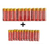 Kodak Super Heavy Duty 24'lü Özel Pil Paketı 12aa+12aaa