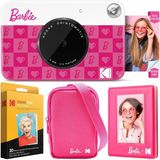 Kodak x Barbie Printomatic Tam Renkli Anında Baskı Dijital Fotoğraf Makinesi Deluxe Paketi - Pembe